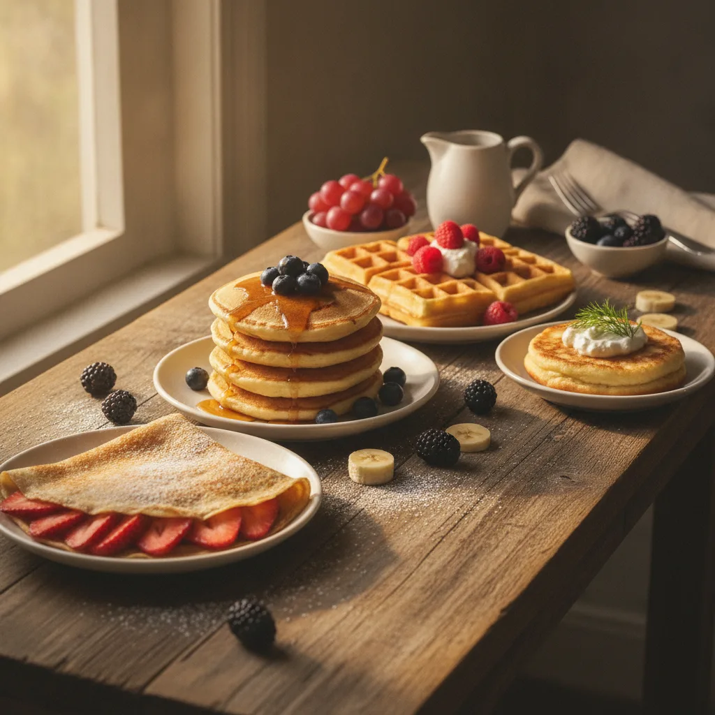 Différence Crêpe Pancake | Le Guide pour ne Plus Confondre - difference crepe pancake