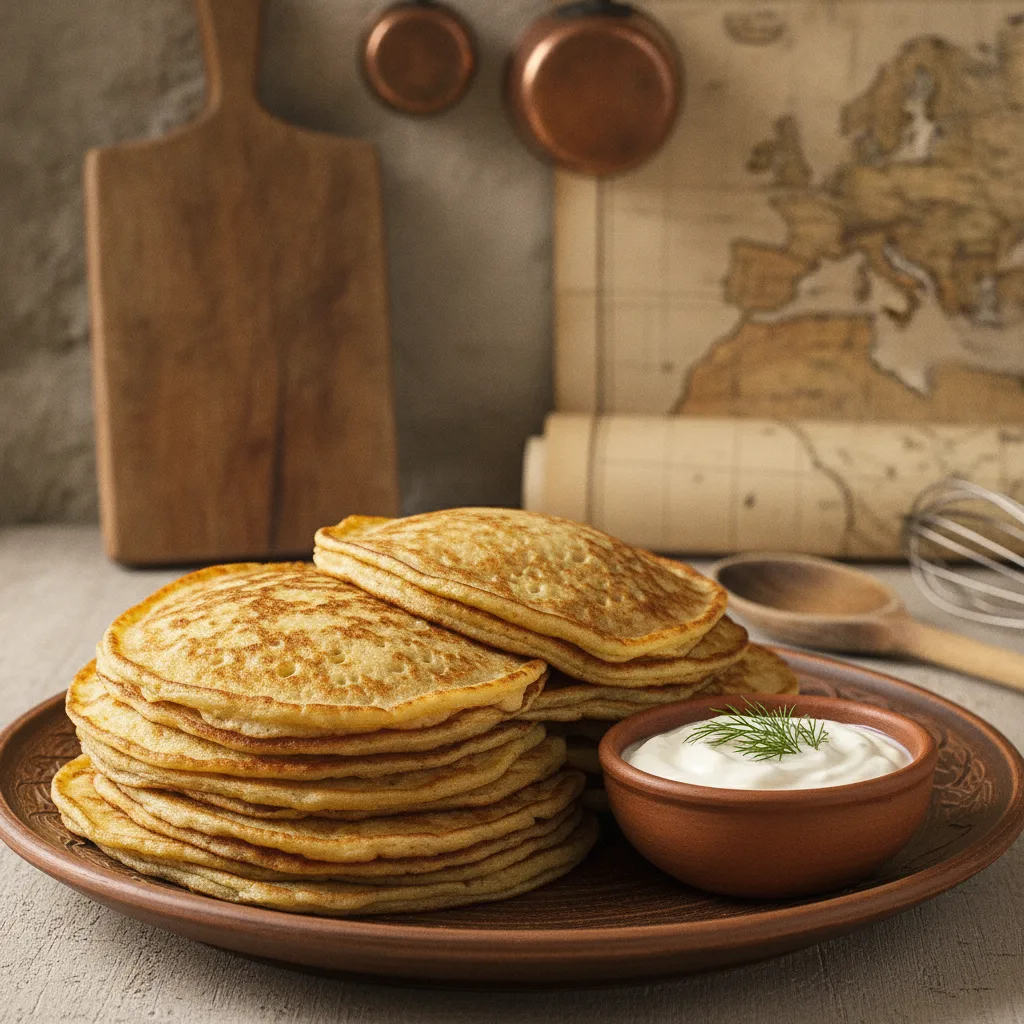 différence crêpe pancake
