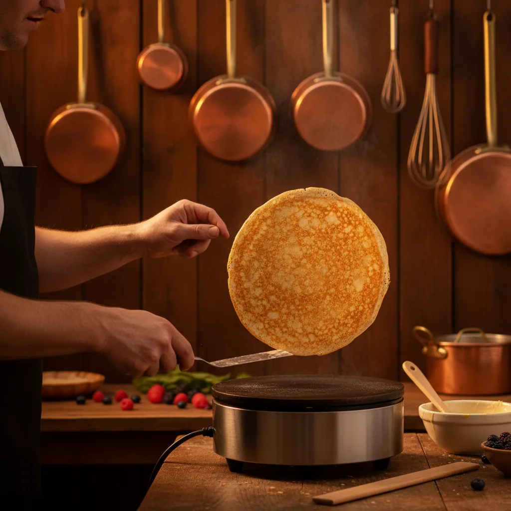 Matériel pour crêpes parfaites | Du billig à la poêle - materiel crepes parfaites