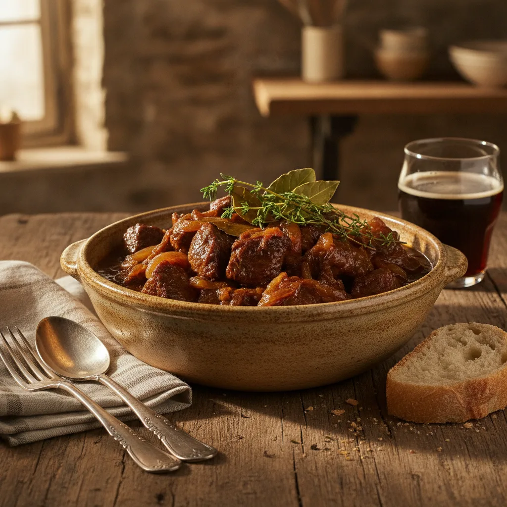 Carbonnade flamande à la bière | recette et astuces - carbonnade flamande biere recette