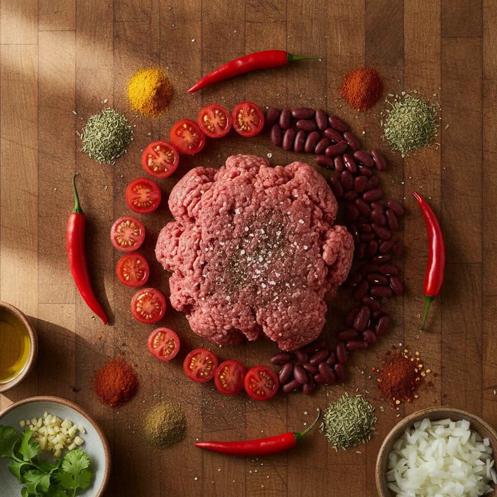 chili con carne maison épicé