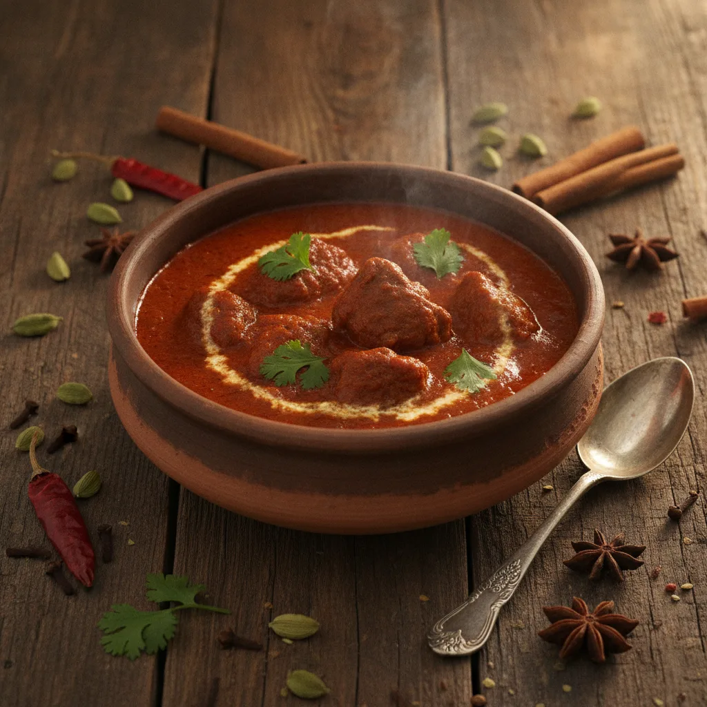 Recette rogan josh agneau | Version kashmiri maison - recette rogan josh agneau