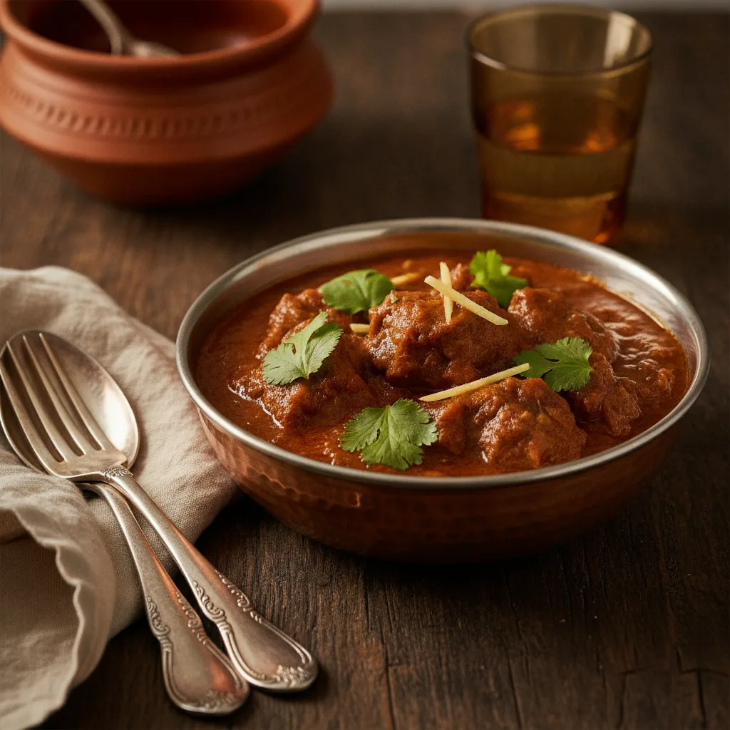 recette rogan josh agneau
