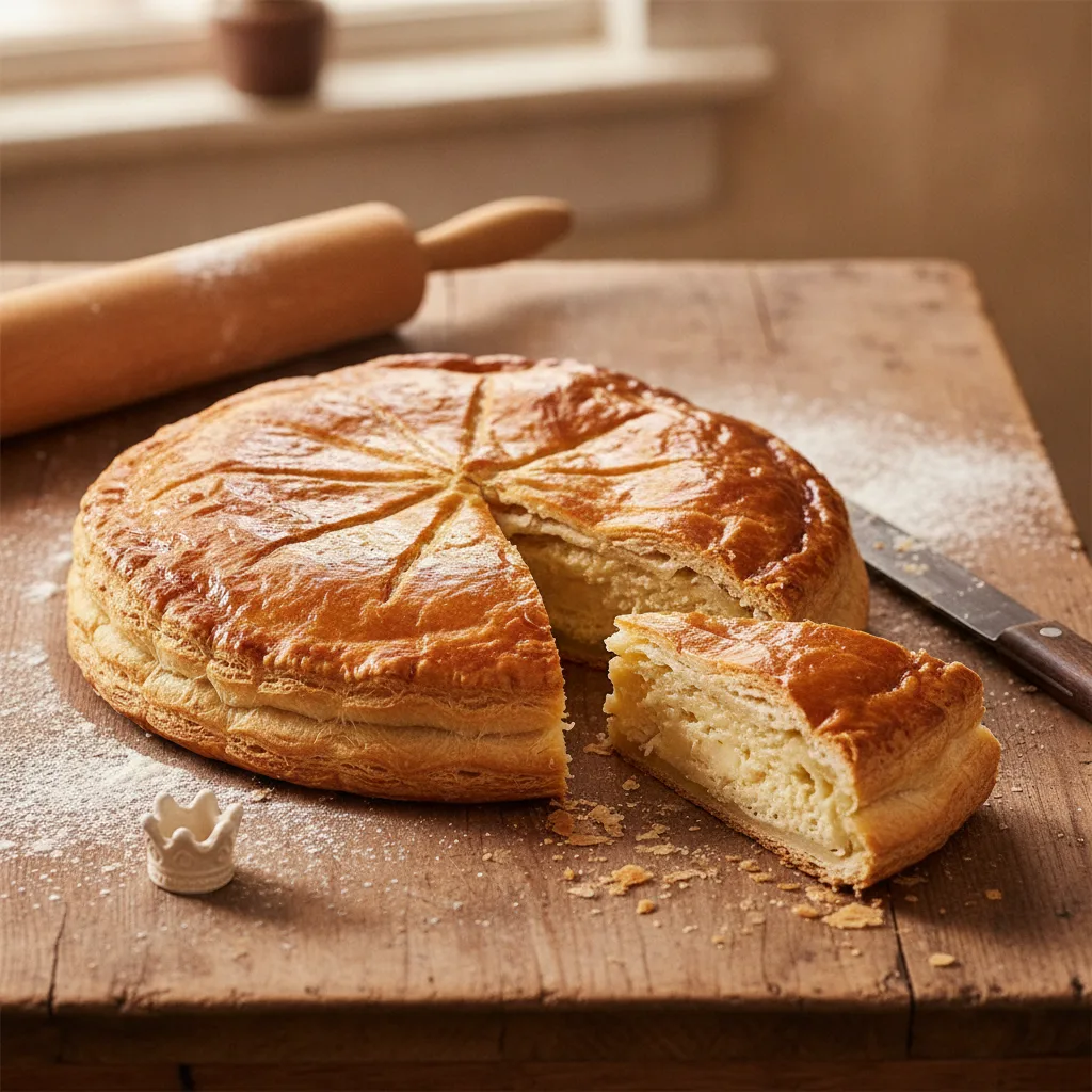 Galette des Rois Frangipane Maison, la Recette de Boulanger - galette rois frangipane maison