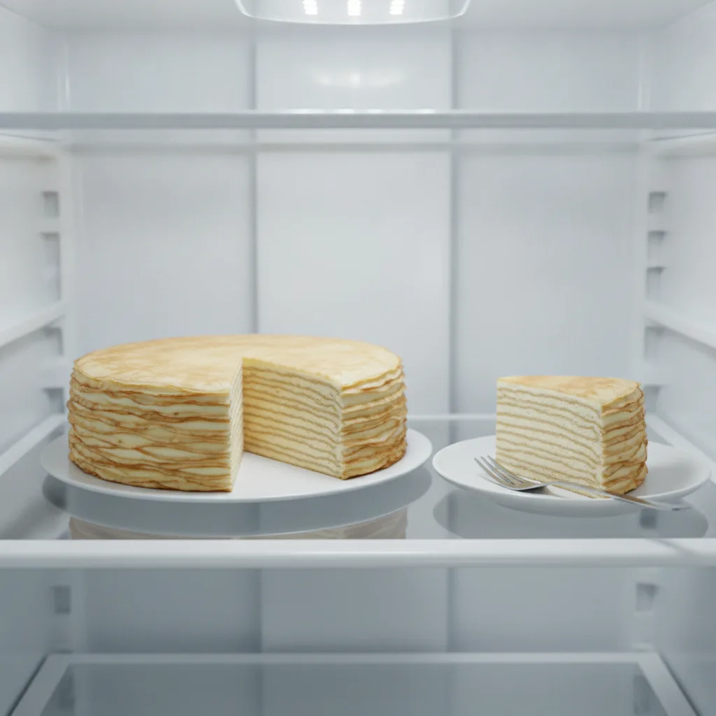 mille crêpe gâteau