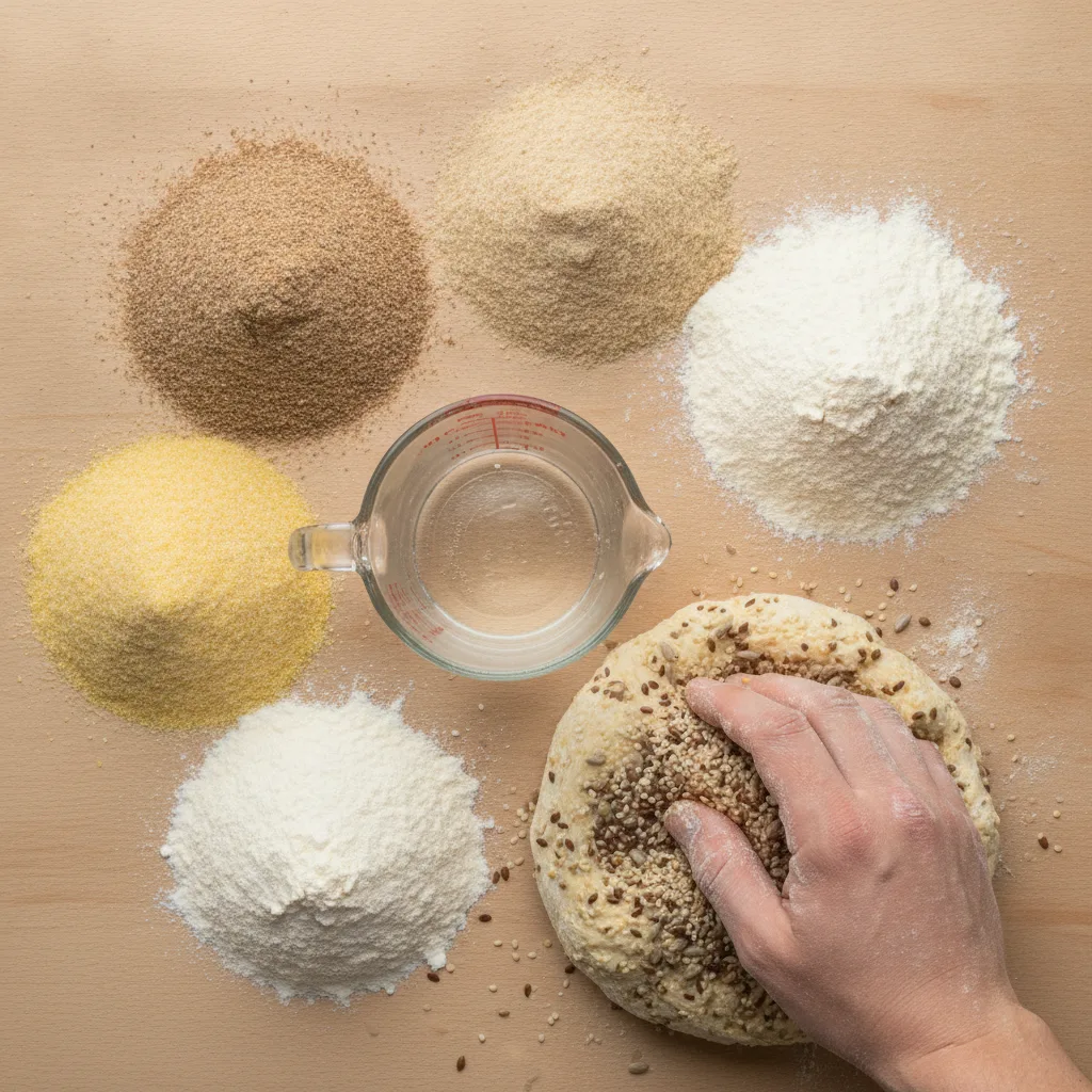 pain aux céréales et graines