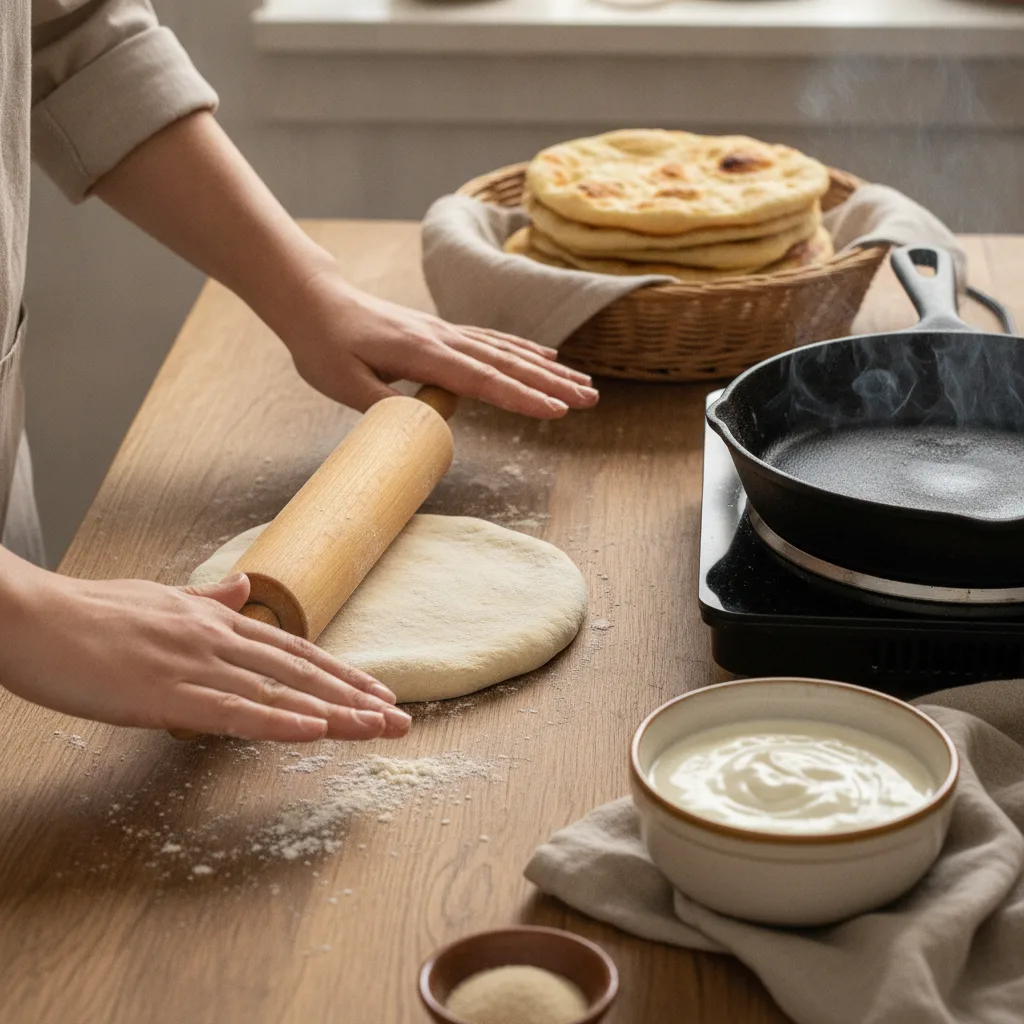 recette naan maison poêle recette naan maison poêle